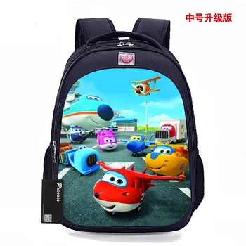 

2020 Cartoon Super Wings Backpack for Boys and Girls Kids Cartoon Male Orthopedic Bag Children School Backpack Mochila Infantil