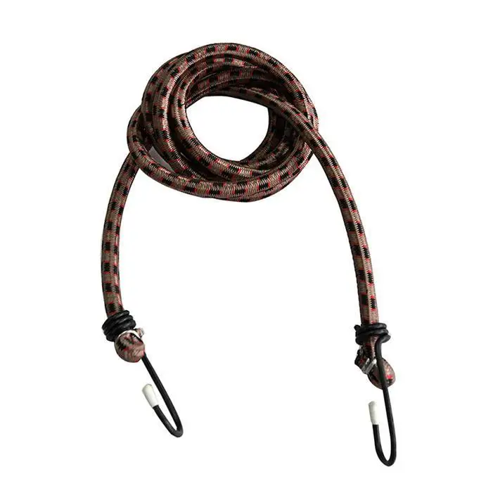 Высокое качество 1,5 м багажник на крышу автомобиля ремень крючки 1 эластичные шнуры для банджи крючки легкий велосипед веревка галстук