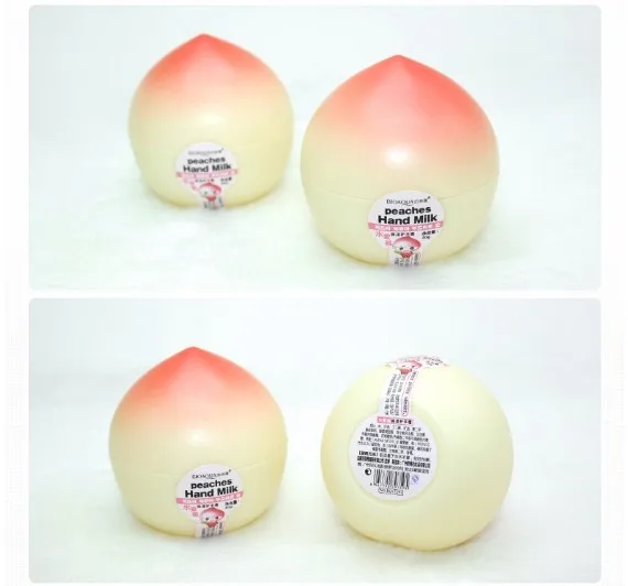 1pc Peach BB Whitening hand cream firming skin moisturizing whitening exfoliate hand Moisturizing moisture hand cream