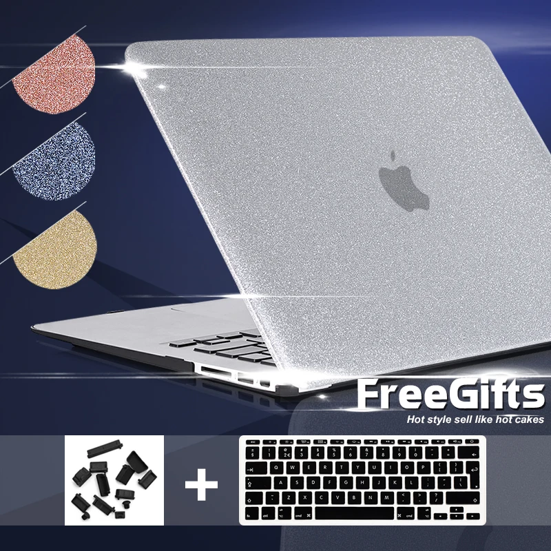 Luxury For Macbook Pro 15 2016 A1707 Bling Glitter Laptop Case, A1706