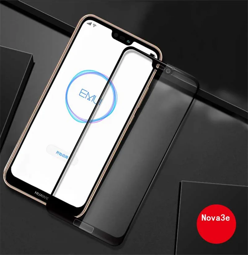 2 шт. закаленное стекло для Huawei P20 Pro Защитная пленка экрана Lite полное покрытие из