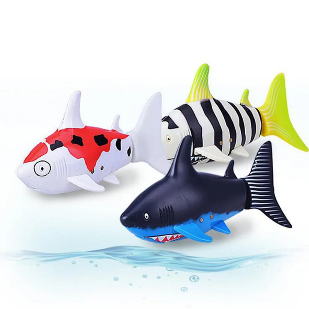 

LeadingStar Remote Control Shark Swimmer, Mini RC Fish Boat Electric Toy, 27 MHz Radio Control , for Kids Gift zk35