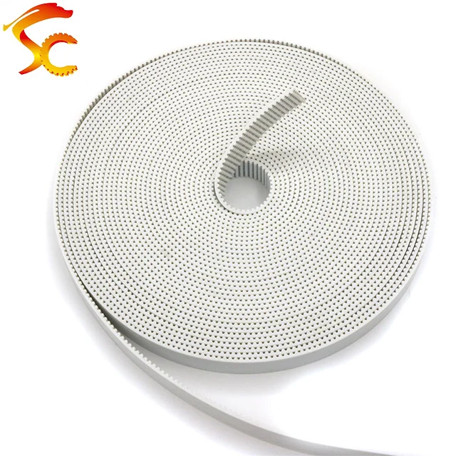 S2M 오픈 타이밍 벨트 S2M 벨트 PU (스틸 코어 포함) 3D 프린터용 폭 530mm 폴리우레탄 스틸 PU 동기 벨트 STD 2M