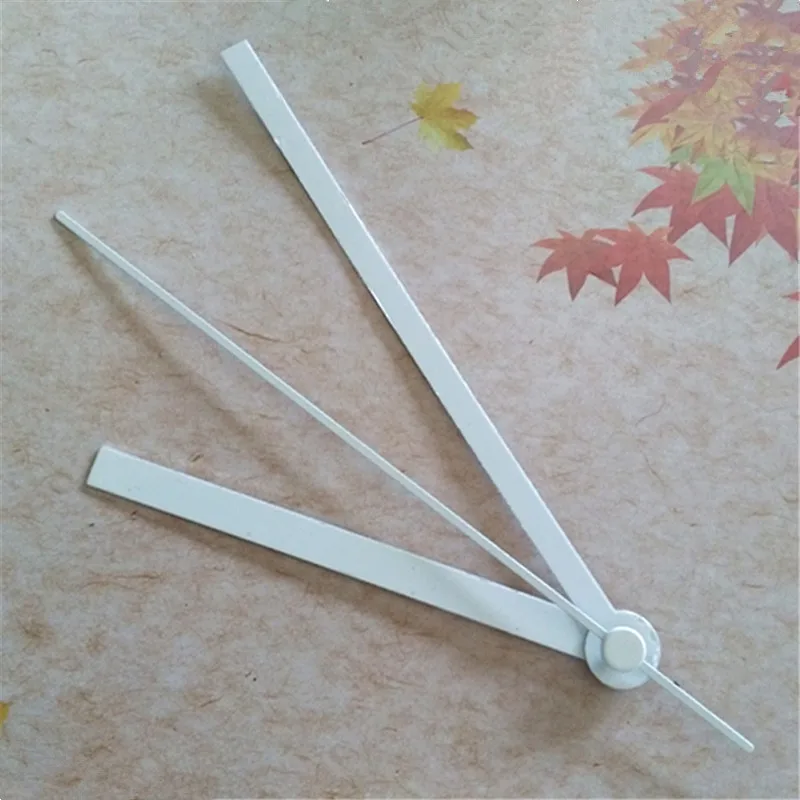 

Wholesale 50PCS White Metal Hands for DIY Mechanical Clock Kit with Fast Shipping