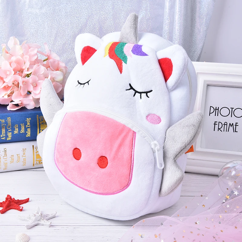 3D Cartoon Unicorn Backpack Kindergarten Schoolbag -Unicorn Fashion HTB1Rrr7iIIrBKNjSZK9q6ygoVXas