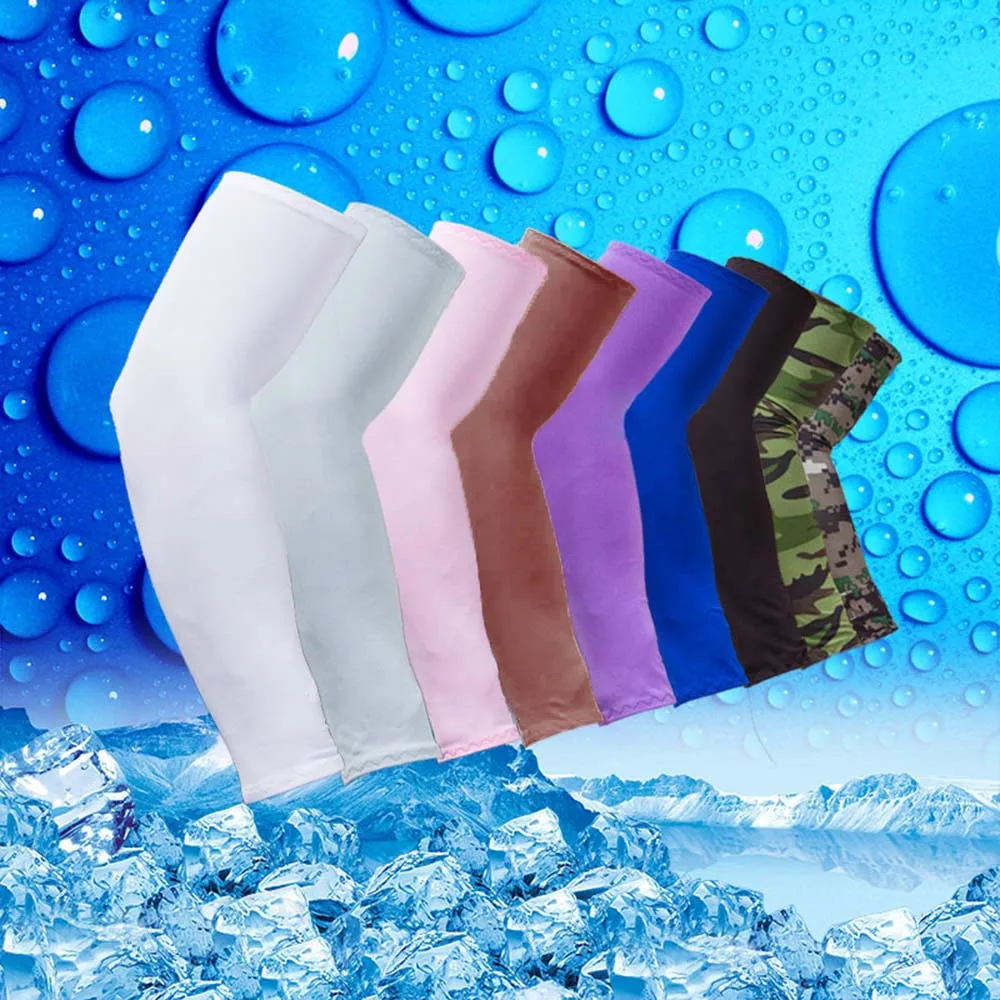 Cycling Arm Sleeves Armwarmer MTB Bike Bicycle Sleeves Arm Warmer UV