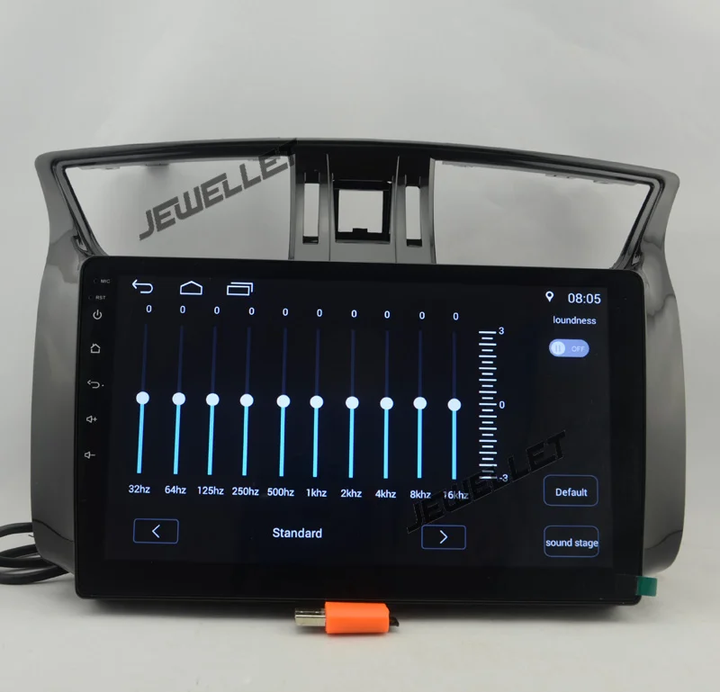 Cheap 10.1" Quad-core 1024*600 HD screen Android 8.1 Car GPS radio Navigation for Nissan Sentra,Pulsar,Sylphy 2013-2016 12