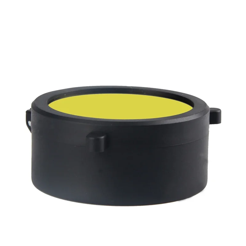 30-69MM Transparent Rifle Scope Lens Cover Flip Up Quick Spring Protection Cap Yellow Objective Lense Lid 37-73 (21)