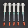 Mayitr 5 Set Plastic Syringe 5ml Measuring Syringe Disposable Plastic Syringes & 21G Needle &+ Red Cap For Measuring ► Photo 2/6