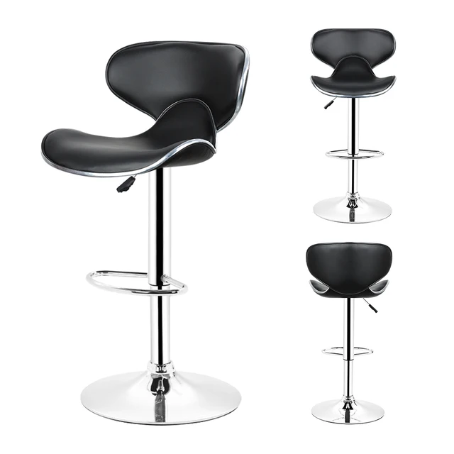 Cheap DOORSACCERY 2pcs/set Leather Bar Stool Gas Lift Height Adjusted Swivel Leisure Office Chair free shipping HWC Cheap DOORSACCERY 2pcs/set Leather Bar Stool Gas Lift Height Adjusted Swivel Leisure Office Chair free shipping HWC