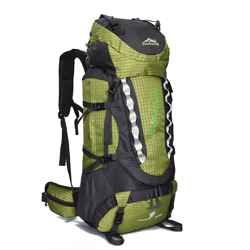 

80L Camping Outdoor Hiking Backpack Large Capacity Climbing Bag Waterproof Nylon Sport Bag Backpack Travel