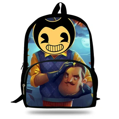 16-дюймовый Mochila Infantil игра Рюкзак Hello сосед сумка для Детский подарок мягкие рюкзаки для мужчин Для женщин сумки с узором для подростков - Цвет: ZA3165