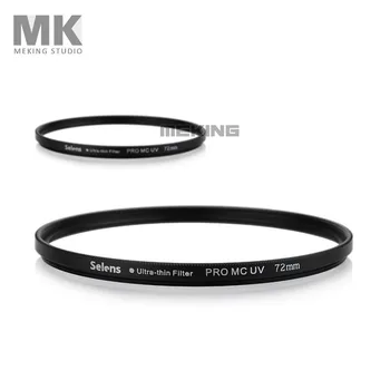 

Selens 72mm PRO Ultra-thin Multi-Coated Filter MCUV for Nikon Canon camera full hd lens with storage container photographic
