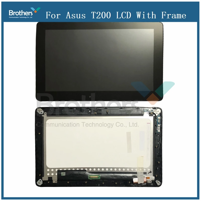 Per Asus Transformer Book T200 T200Ta Lcd Con Cornice, Tablet Lcd Touch Screen Digitizer Panel Assembly Per Asus T200 T200Ta