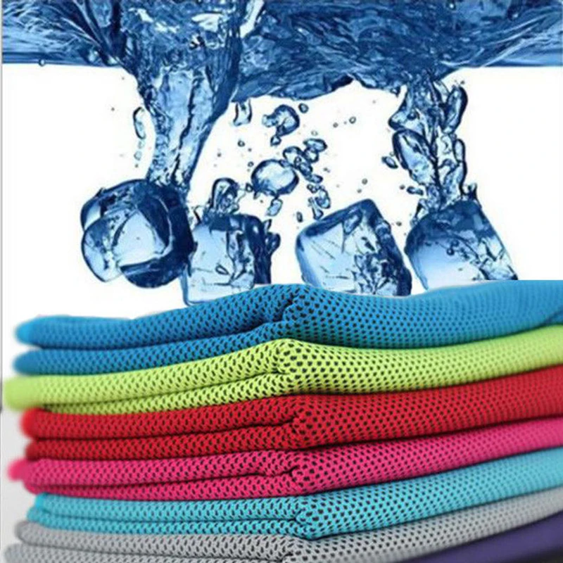 

2017 Hot 1 PC Cozy Ice Cold Enduring Running Jogging Chilly Pad Instant Cooling Towel Sports