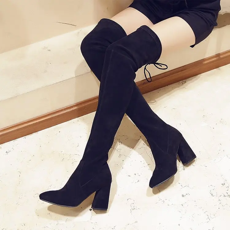 Botas Largas De Tacon Cuadrado Hot Sale, UP TO 64% OFF | lavalldelord.com
