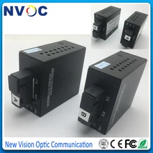 10/100 м Мини волокна передатчик эфирной сети с медиумом, мегабит одиночное волокно BIDI оптический аудио-видео конвертер 1310nm/1550nm, SC, 20 км, евро зарядка