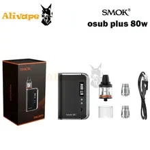 Smok OSUB Plus 80W Kit with 2ml Liquid Capacity and 3300mah Battery Capacity Vape Electronic Cigarette