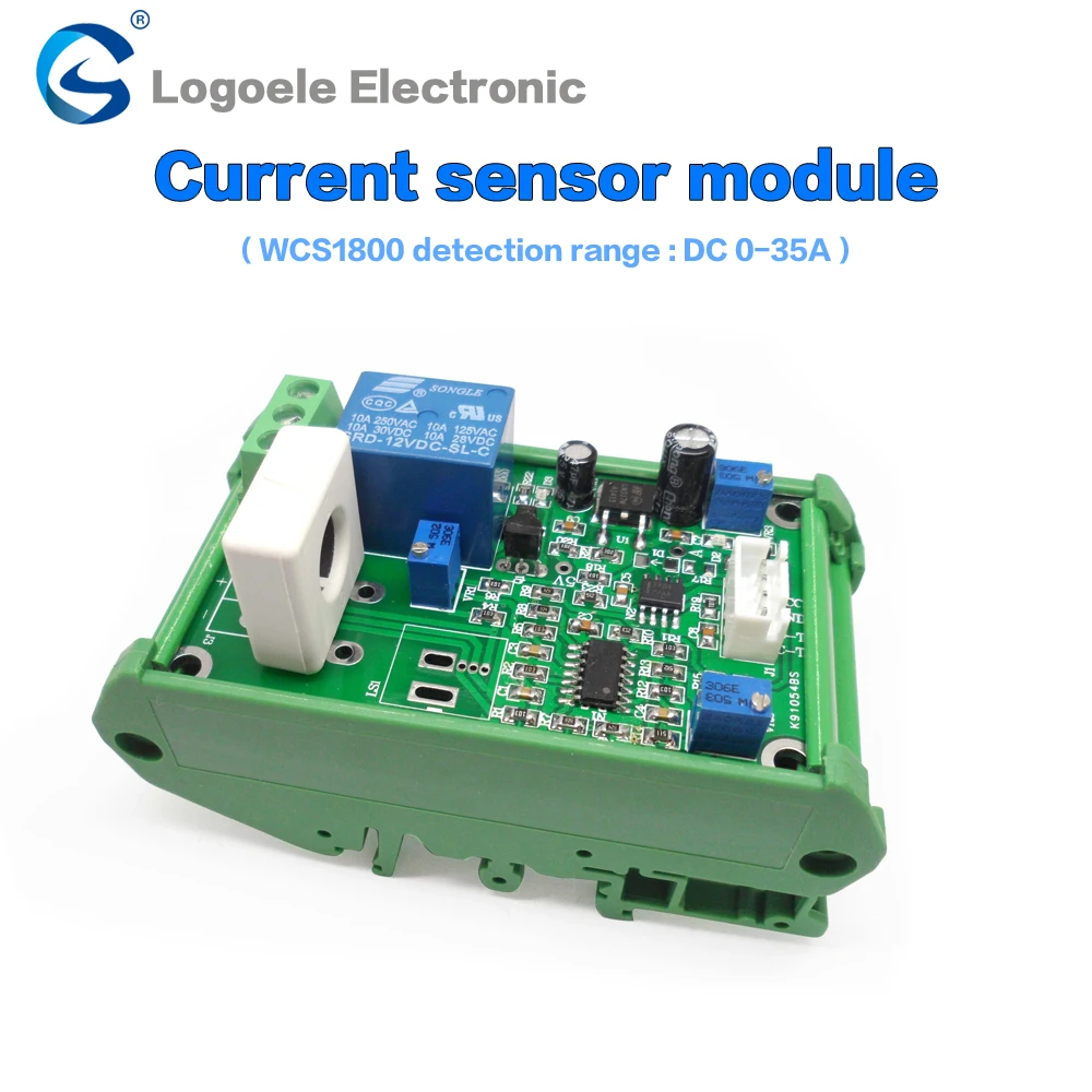 

short circuit / overcurrent protection current detection sensor module WCS1800 DC 35A