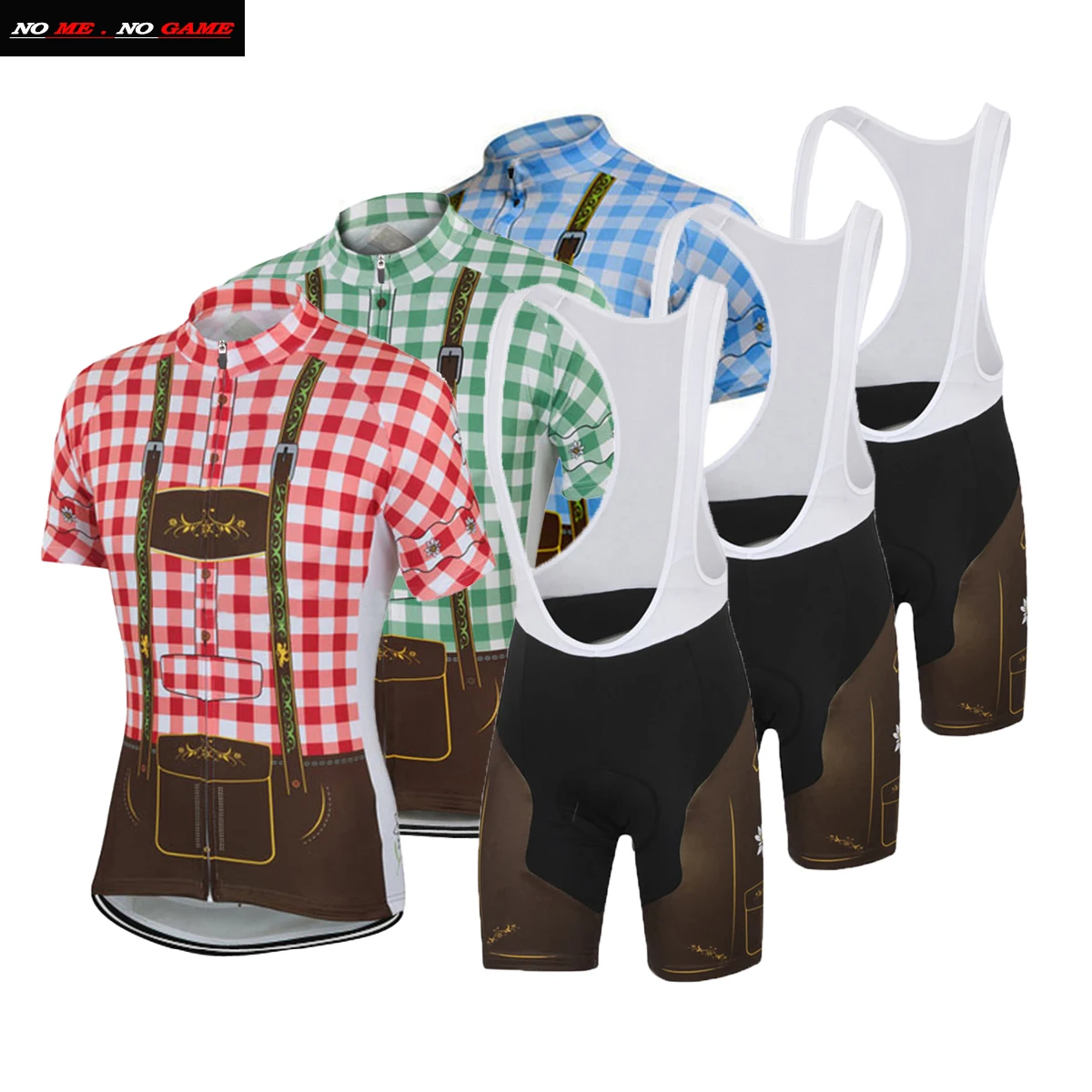 

HOT Wholesale custom men 2019 funny cycling jersey bib set racing clothing team ropa ciclismo new road Mountain bike jersey