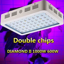 LED Grow Lights 600W 1000W Full Spectrum Double chip Plant Lamps Best For Growing and Flowering Hydroponics For Quick shipping