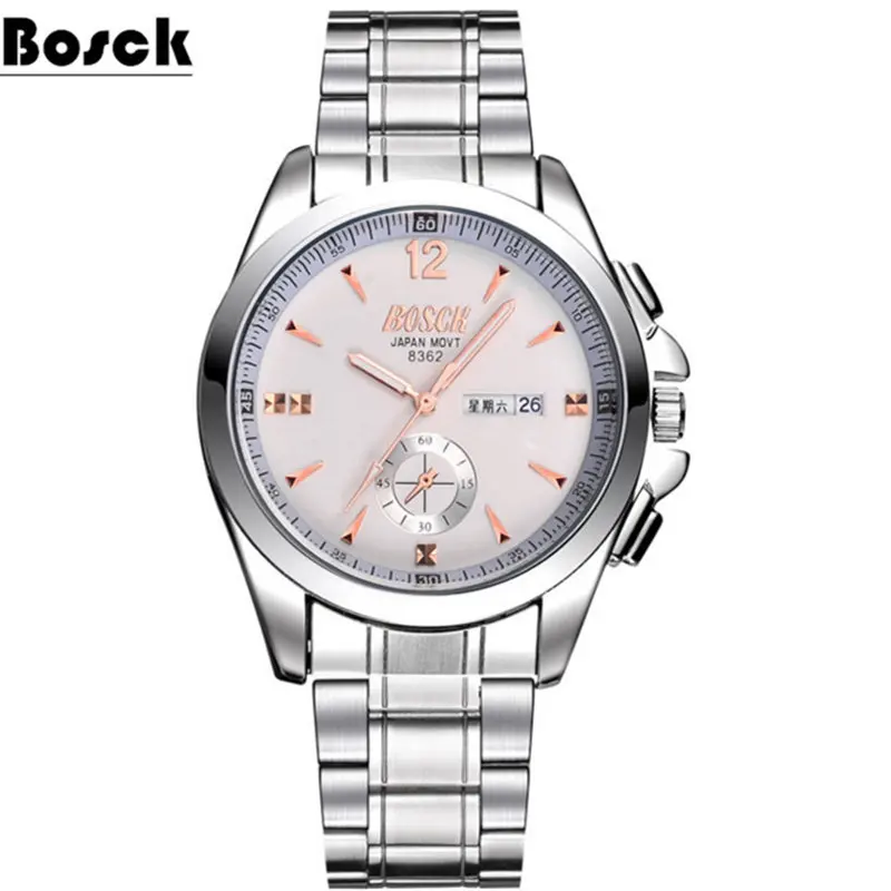 

Watch men slim waterproof steel leisure men luminous watch Korean students belt movement men's quartz watch