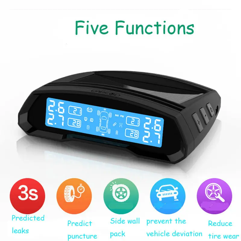 U802 TPMS Car tire pressure monitor system 26