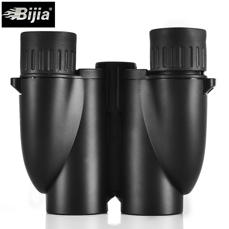 BIJIA 10X25 بورو مناظير تلسكوب جيب خفيفة الوزن مجهر الإكتشاف نطاق المحمولة Binoculo Telescopio