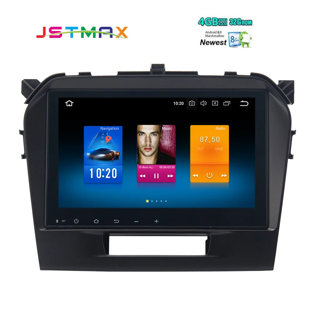 9 Android 8 0 Oreo 4G RAM Car GPS for Suzuki Vitara 2016 2017 with Auto