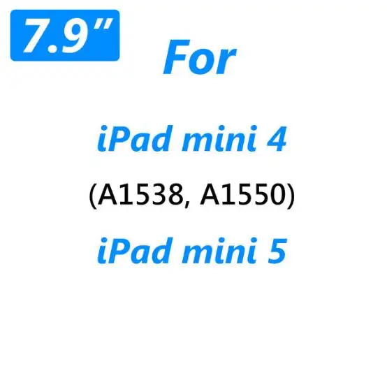 Закаленное стекло для Apple iPad 9,7 дюймов Pro 10,5 Pro 11 стеклянная пленка для iPad Air 2 Mini 1 2 3 4 защитная пленка для экрана - Цвет: For Ipad mini 4 5