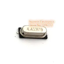 50 шт. smd HC-49S 4,433 МГц 4,433619 МГц 20ppm 20pF Кварцевый резонатор кристалл