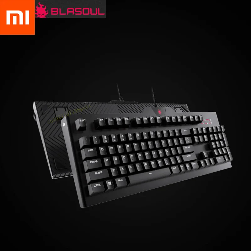 

Xiaomi Mijia 104 Keys Gaming Mechanical Keyboard TTC Cyan Axis Red Axis Multi System Keyboard for PC Games teclado Gamer