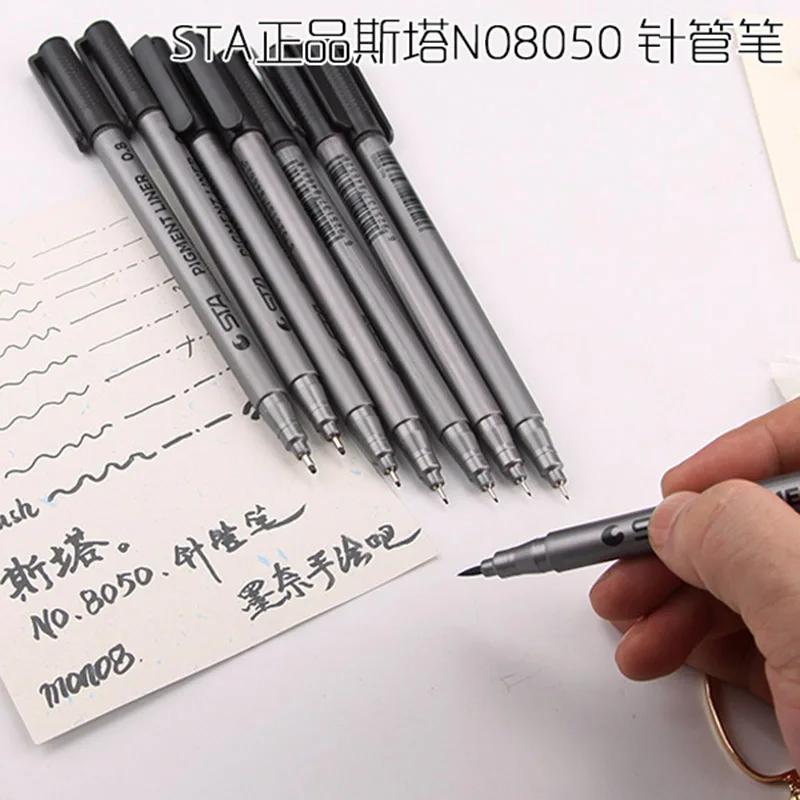 Original Brand Plastic Hook Line Pen Art Marker Pens Drawing Set For Kids Painting School Art Supplies Liner Korean Stationery Original Brand Plastic Hook Line Pen Art Marker Pens Drawing Set For Kids Painting School Art Supplies Liner Korean Stationery