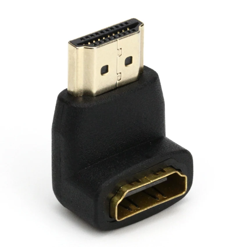 

HD06 HDMI Male To HDMI Female Cable Adapter Converter Mini HDMI Adapter Extender 270 Degrees Angle For 1080P 100pcs/lot