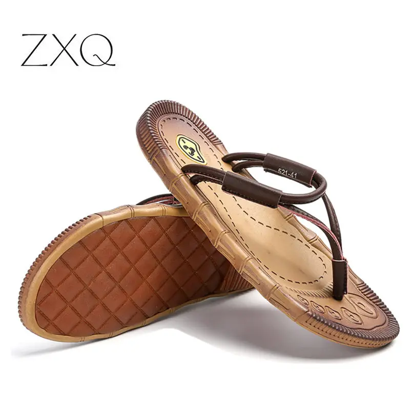 

Men Summer Flip Flop Shoes Sandals High Quality Outdoor Beach Flip Flops Men Fashion Home Non-slip Breathable Slippers
