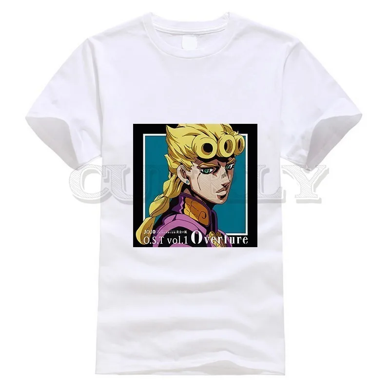 2019 новая футболка короткий рукав Jojo невероятное приключение одобренный