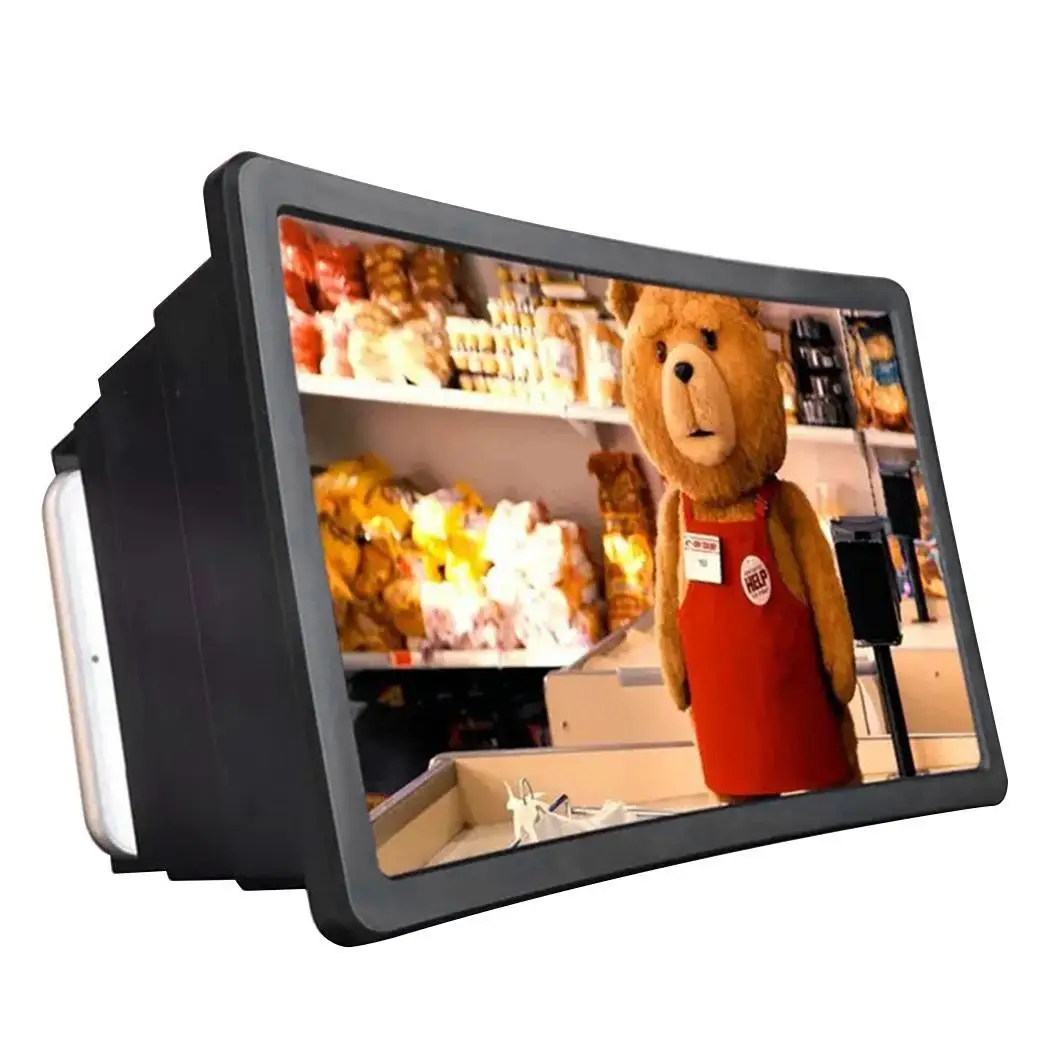 

Mobile Phone Screen Video Magnifier Amplifier Expander Phone Stand Holder