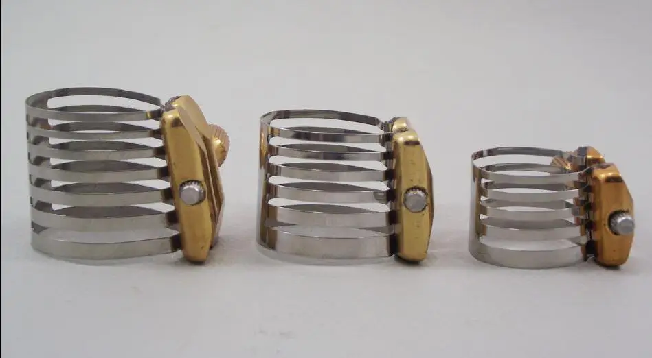 

3pcs sax Ligature Tenor sax +Alto sax + Soprano sax Stainless steel