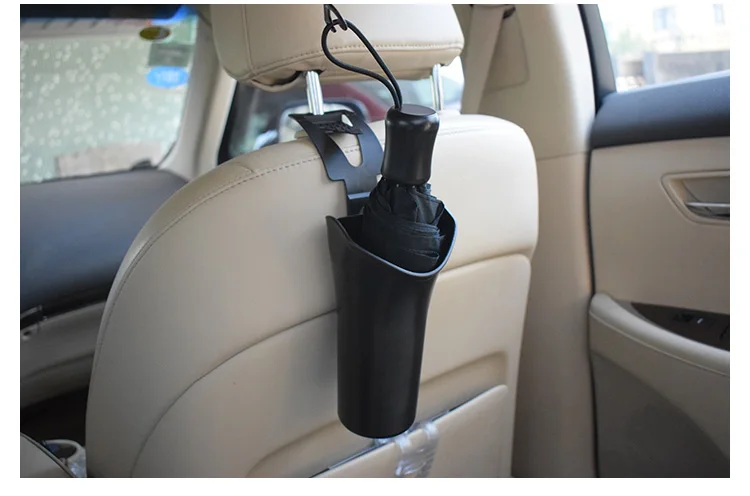E-FOUR автомобильный комплект для хранения зонта ABS+ PE простой дизайн держатель зонта Портативный зонт авто водонепроницаемые аксессуары для автомобиля