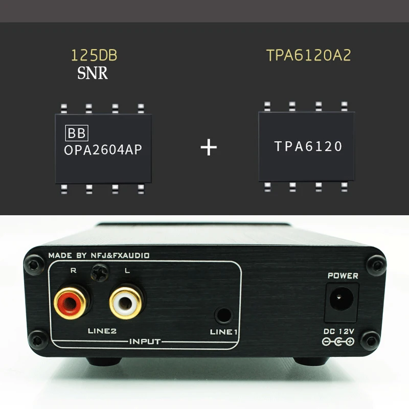 Профессиональный усилитель для наушников Портативный Настольный HiFi DAC аудио усилитель для наушников 3,5 мм RCA вход, DAC PH-A2 усилитель
