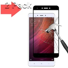 WeeYRN 2 PCS Glass Xiaomi Redmi note 4X 4 Tempered
