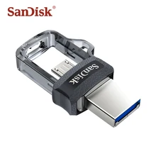 Флеш-накопитель SanDisk otg usb 3,0 64 ГБ, флеш-накопитель 32 ГБ 16 ГБ, флеш-накопитель usb, высокоскоростной флеш-накопитель 128 ГБ для ПК и телефонов на базе Android