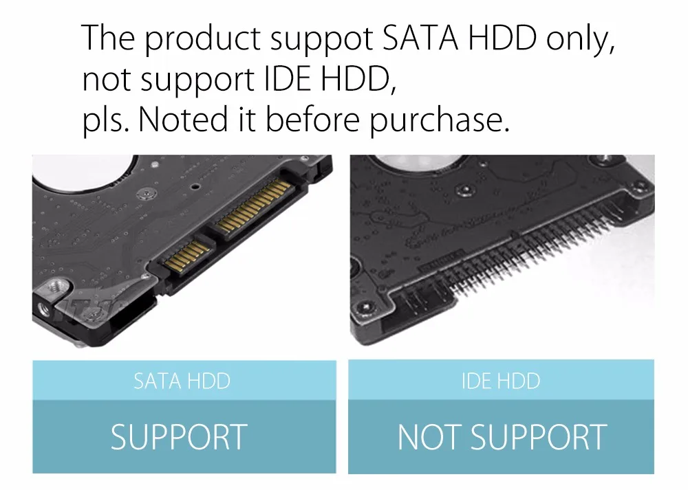 ORICO 6619US3 супер Скорость USB 3,0 HDD чехол для жесткого диска SATA док-станция для жесткого диска для 2,5 или 3,5 дюйма Жесткий диск SSD [8 ТБ Поддержка]