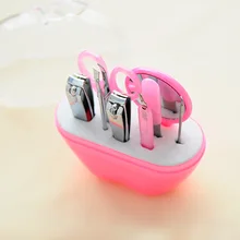 Горячая Распродажа 9 шт маникюрные педикюрные кусачки для ушей, кусачки для ногтей, набор для ухода за ногтями, модные инструменты для ухода за ногтями