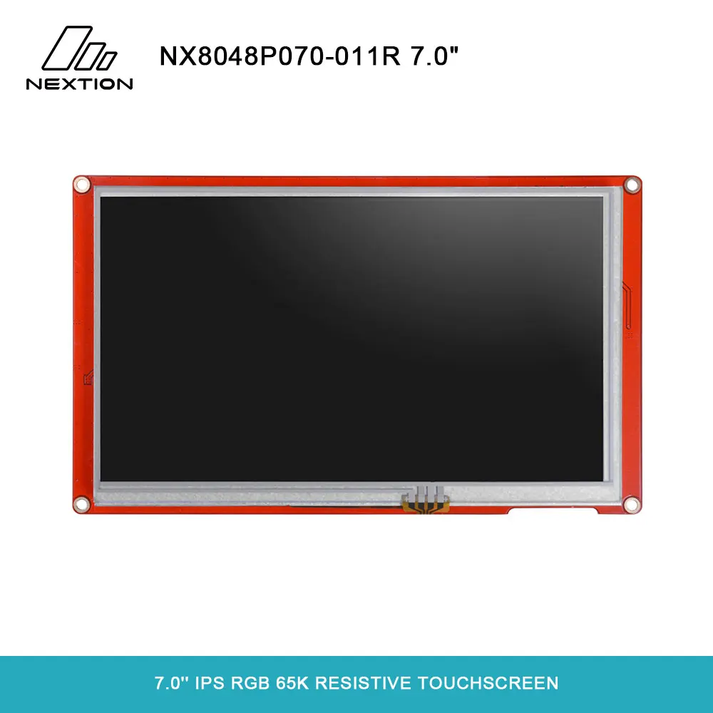 

NEXTION 7.0'' Nextion Intelligent Series NX8048P070-011R HMI IPS RGB 65K Resistive Touchscreen Display Module Without Enclosure