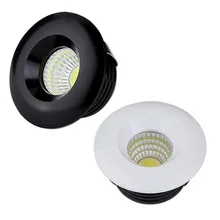 Светодиодный светильник под шкаф Точечный светильник 3 Вт для ювелирных изделий потолочный встраиваемый светильник 100 В-240 в теплый белый холодный