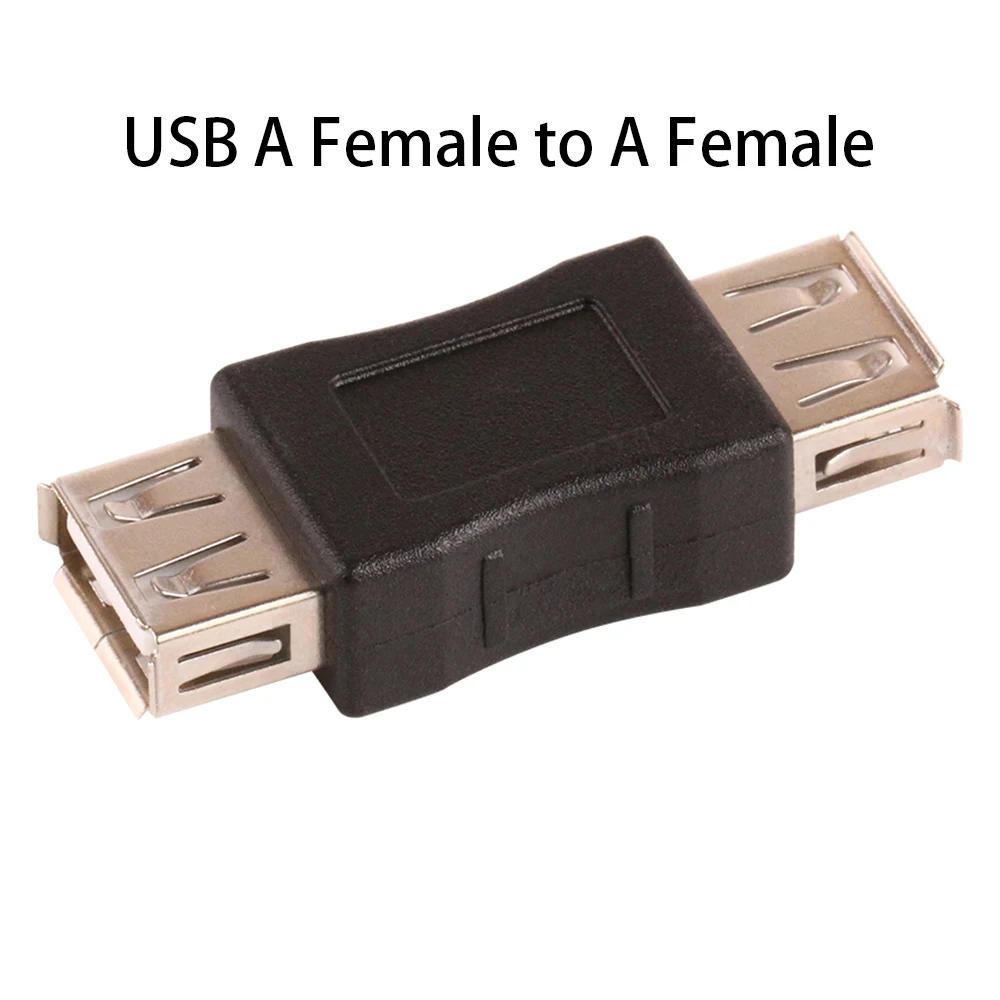 Wholesale 200Pcs/lot Good quality USB A Female to A Female Gender