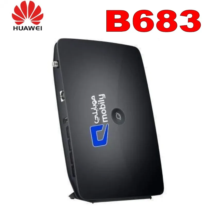 Huawei B683 маршрутизатор с Sim 4LAN Порты и разъёмы 28 M 3,5G маршрутизатор