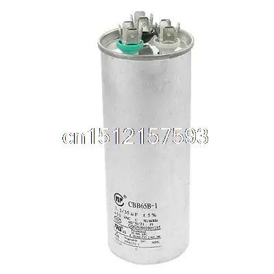 

CBB65B-1 450VAC 50/60Hz 1,5 мкФ + 35 мкФ конденсатор кондиционера