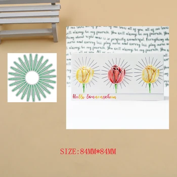 

Petal hollow 2019 NEW Metal Cutting Dies Scrapbooking for Card Making Photo Album DIY Embossing Cuts Lucky Goddess Craft